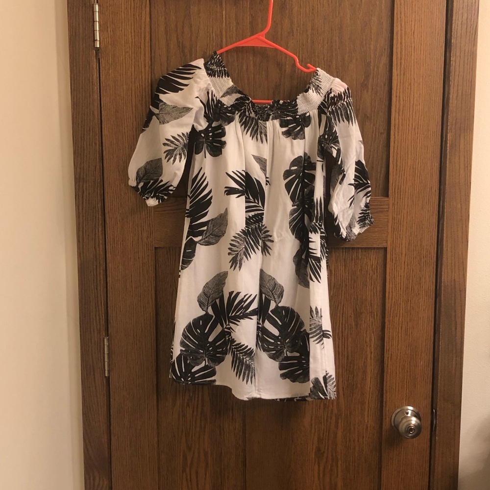 Off the shoulder dress